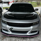 2015-2023 Dodge Charger SRT Style Car Hood Scoop Vent Black Aluminum