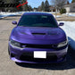2015-2023 Dodge Charger SRT Style Car Hood Scoop Vent Black Aluminum