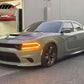 2015-2023 Dodge Charger SRT Style Car Hood Scoop Vent Black Aluminum
