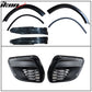 2015-2023 Dodge Charger IKON Matte Black Rear Bumper Cover Diffuer PP