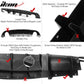 2015-2023 Dodge Charger SRT Rear Diffuser OEM Style Matte Black PP