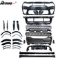 2015-2023 Dodge Charger Widebody Gloss Whole Bumper Kits Diffuser PP