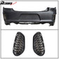 2015-2023 Dodge Charger Widebody Gloss Whole Bumper Kits Diffuser PP