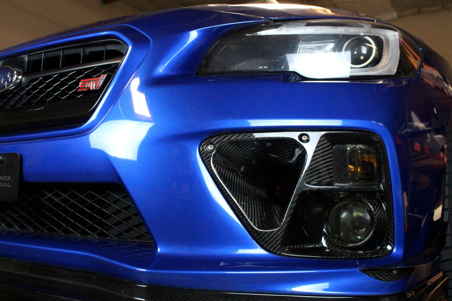 Carbon Fiber Subaru STI Brake Cooling Kit 2015-2017