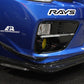 Subaru WRX STI Carbon Fiber Front Bumper Bottom Canards 2015-2017