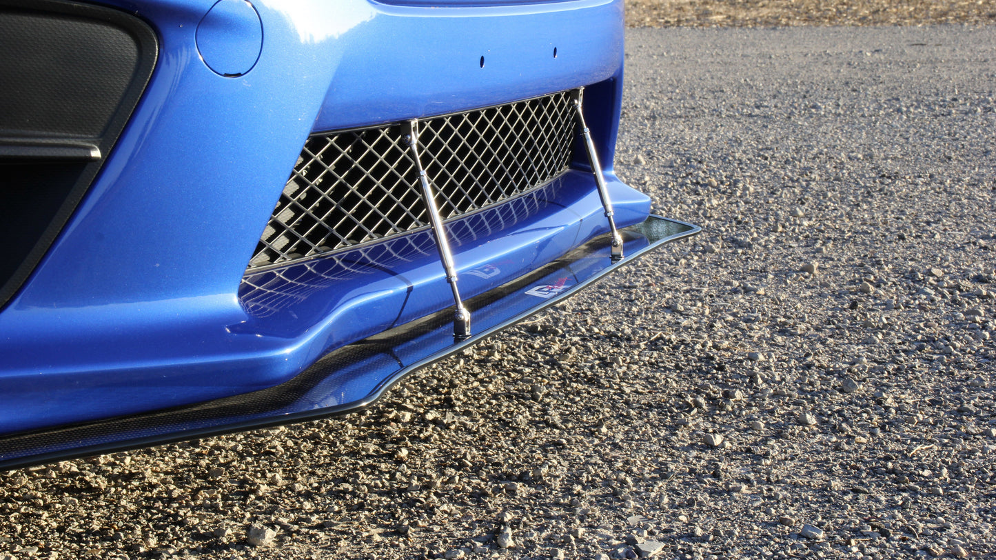 Subaru WRX Carbon Fiber Wind Splitter w/ Rods 2015-2017 (WRX Only)