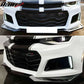2016-2018 Chevrolet Camaro ZL1 Black Front Bumper w/ Lip & Grille PP