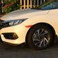 2016-2018 Honda Civic CS Style Unpainted Front Bumper Lip Splitter PU