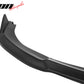 2016-2018 Honda Civic CS Style Unpainted Front Bumper Lip Splitter PU