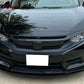 2016-2018 Honda Civic Coupe Sedan MDA Style Unpainted Front Bumper Lip