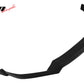 2016-2018 Nissan Maxima Unpainted Black Front Bumper Lip Splitter PU