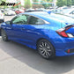 2016-2020 Honda Civic Coupe HFP Style Unpainted 2PCS Side Skirts PU