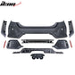 2016-2021 Honda Civic 10th-Gen CTR Rear Bumper Cover Type R Black  PP