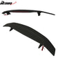 2016-2021 Honda Civic Sedan IKON Style Matte Black Rear Spoiler Wing