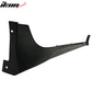 2016-2021 Honda Civic Sedan HFP Style Unpainted Black Side Skirts PP