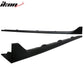 2016-2021 Honda Civic Type R Unpainted Side Skirts Step Extensions PP