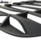 2016-2024 Chevy Camaro Unpainted Rear Side Window Louver Air Vent ABS