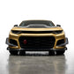 2016-2024 Chevrolet Camaro 1LE Style 2PCS Front Bumper Side Canards PP