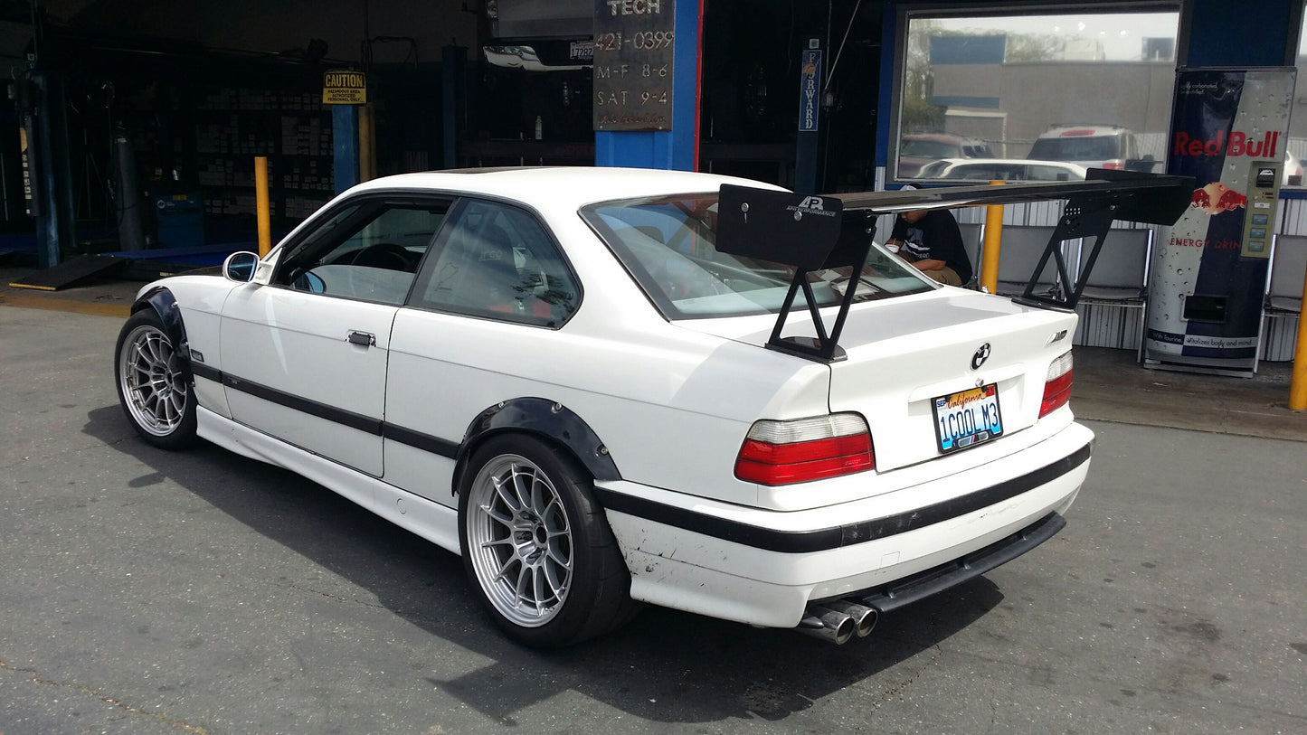 BMW E36 Coupe GT250 Carbon Fiber Adjustable Wing