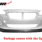 2017-2019 Subaru Impreza CS Style Front Bumper Lip Chin Unpainted PU