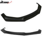 2017-2020 Subaru BRZ IKON Style Unpainted Black Front Bumper Lip PU