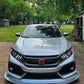 2017-2021 Honda Civic Si & Hatchback MDA Style Front Bumper Lip Kit PU