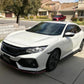 2017-2021 Honda Civic Hatchback 4PCS Mugen Style Window Visors Acrylic