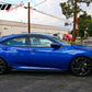 2017-2021 Honda Civic Hatchback 4PCS Mugen Style Window Visors Acrylic