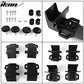2017-2023 Jeep Compass OE Style Black Roof Rack Cross Bar Aluminum