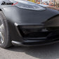 2017-2023 Tesla Model 3 Matte Black IKON Style Fog Light Trims ABS 2PC