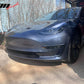 2017-2023 Tesla Model 3 Matte Black IKON Style Fog Light Trims ABS 2PC