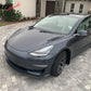 2017-2023 Tesla Model 3 Carbon Fiber Print IKON Style Fog Light Trims