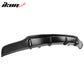 2017-2023 Tesla Model 3 V Style Unpainted Rear Bumper Lip Diffuser ABS