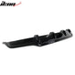 2017-2023 Tesla Model 3 Rear Bumper Lip Diffuser V Style #PBSB Black
