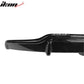 2017-2023 Tesla Model 3 Rear Bumper Lip Diffuser V Style #PBSB Black