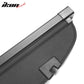 2017-2024 Mazda CX-5 CX5 Black Vinly+Aluminum Rod Cargo Shade Cover
