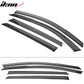 2017-2025 Mazda CX5 Slim Style Smoke Tinted Window Visor Polycarbonate