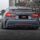 2018-22 Honda Accord V4 Rear Bumper By YOFER - UNPAINTED