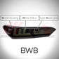 HRS 2018-24 Toyota Camry Lexus Style LED Tail Lights - V2