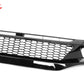 2019-2021 Honda Civic Gloss Black Honeycomb Front Upper Grille ABS
