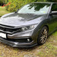 2019-2021 Honda Civic GT Style Unpainted Front Bumper Lip Spoiler PU