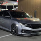 2019-2021 Honda Civic GT Style Unpainted Front Bumper Lip Spoiler PU
