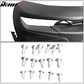 2019-2024 Chevy Camaro SS Style Black Front Bumper Guard CFL Lip ABS