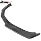 2019-2024 Chevy Camaro SS Style Black Front Bumper Guard CFL Lip ABS