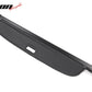 2019-2024 Volvo V60 Wagon Black Trunk Cargo Cover PVC Aluminum Rod