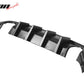 2020-2023 Dodge Charger Widebody Bumper Cover Rear Lip Diffuser PP