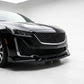 2020-2024 Cadillac CT5 Painted Front Bumper Lip Chin Spoiler 3PC PP