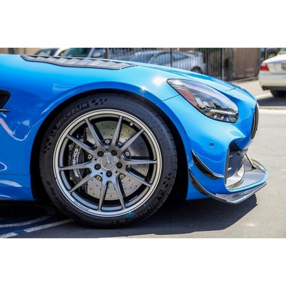 Mercedes-Benz AMG GTR Pro Carbon Fiber Front Bumper Canards 2020