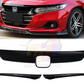 2021-2022 Xgen Accord Grill Cover Chrome Delete Gloss Black 3 Piece