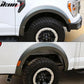 2021-2024 Ford F-150 R Style Matte Black 4PCS Fender Flares Cover PP